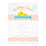Rubber Ducky Baby Shower Invitation