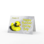 Rubber Ducky Day Card ~ January 13