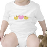 Rubber Ducky Heart  T-Shirt