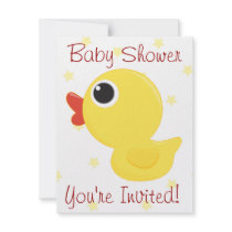 Rubber Ducky Invitation