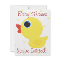 Rubber Ducky invitations