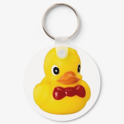 Rubber Ducky Keychain by claricardoza