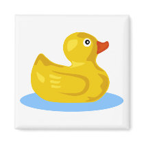 Rubber Ducky Fridge Magnet