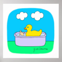 Rubber Ducky Print