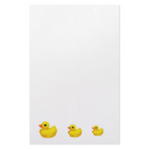 Rubber Ducky Stationary Custom Stationery
