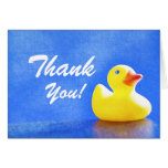 Rubber Ducky Thank You Notes Greeting Cards