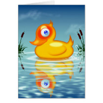Rubber Quack Bubbles cards