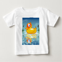 Rubber Quack Bubbles t-shirts by gnurf Rubber Quack Bubbles t-shirts