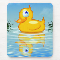 Rubber Quack mousepads