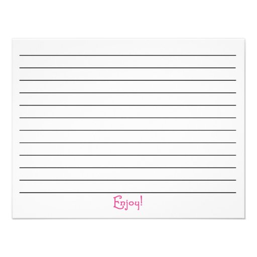 Rubber Spatulas Baking Cooking Recipe Cards Custom Invite