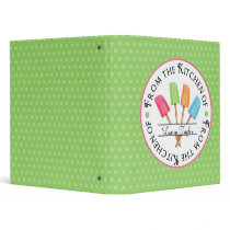 Rubber Spatulas Recipe BInder