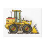 Rubber Tire Loader Construction Equipment Postcards