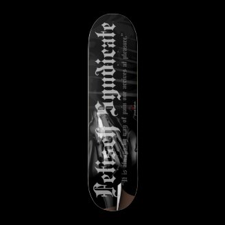 Rubberized Butt Skateboard