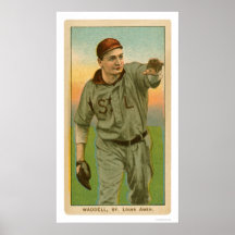 Rube Waddell Baseball 1909 Posters