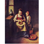 Rübenschälerin By Maes Nicolaes (Best Quality) Photo Cut Out