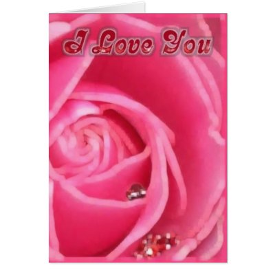 Rubies and Roses Greeting Cards by Tisane