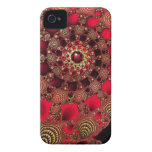 Rubies & Gold iPhone 4 Case-Mate