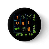 Rubiks Cube Badge (Alternative Colour) buttons by Youthwar Rubiks Cube Badge (Alternative Colour) buttons