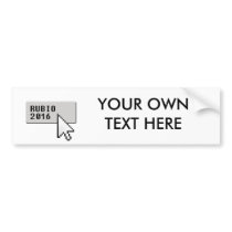 RUBIO 2016 CURSOR CLICK -.png Bumper Stickers
