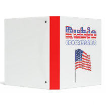 Rubio Patriotic American Flag 2010 Elections Binder