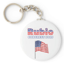 Rubio Patriotic American Flag 2010 Elections Key Chains