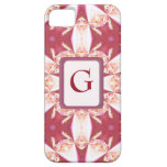 Ruby & Amber Snowflakes iPhone 5 Cases