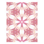 Ruby & Amber Snowflakes Letterhead Template