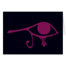 Ruby Eye of Horus cards by JaZilla Ruby Eye of Horus cards