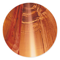 Ruby Falls Round Stickers