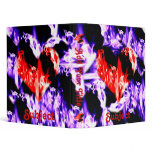 Ruby Heart of Flames Purple Haze Binder