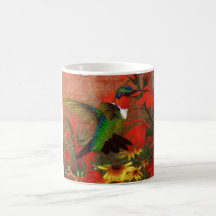 Ruby Hummingbird Coffee Mug