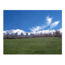Ruby Mountains In April Postcards