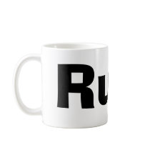 Ruby mugs by MyMugs Ruby mugs