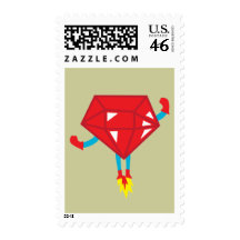 Ruby power postage stamps