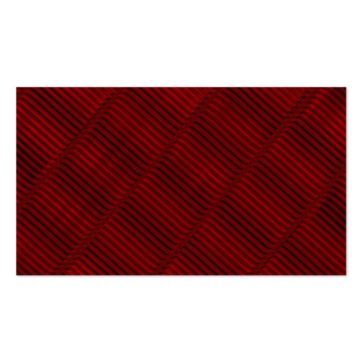 Ruby Red and Black Pattern Business Card (back side)