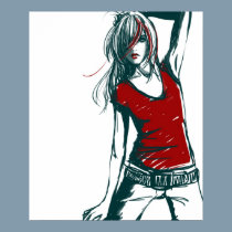 Ruby Red - Poster posters