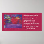 Ruby Rose with Poem My Lady Love posters