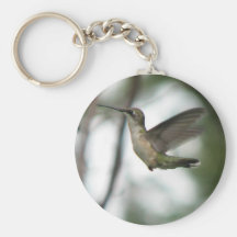 Ruby-throat Joy Keychain