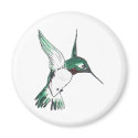 Ruby Throat Magnet
