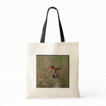 Ruby Throated Humming Bird Tote Bag