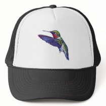 Ruby Throated Hummingbird hats
