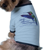 Ruby Throated Hummingbird Latin pet clothing