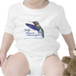 infant_creeper - Archilochus colubris, the Ruby Throated Hummingbird.: Sizes s,m,l,xl Available colors: white