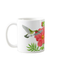 Ruby Throated Hummingbird Mug