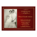 Ruby Wedding Anniversary Invitations - 40th invitations
