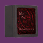 Ruby Wedding Giftbox. premium gift boxes