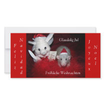 Ruby's International Christmas Photo Card photo cards by artistinsane Ruby's International Christmas Photo Card photo cards