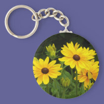 Rudbeckia keychains