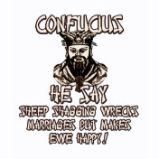 Rude and funny Confucius