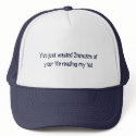 Rude attitude hats